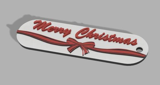 Tag for christmas gift