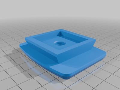 DIN 4503 Adapter REMIX with Baseplate and Removable TPU Insert