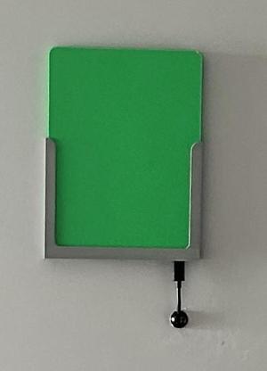 7,5" Display frame wall holder - sliding