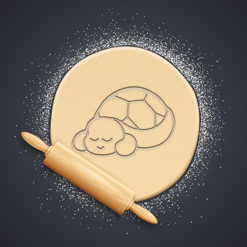 Turtle Cookie Cutter, Biscuit Cutter