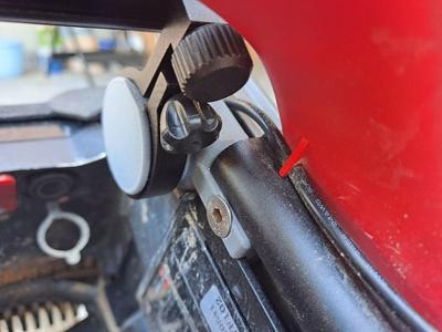 Kingsong S22 headlamp support