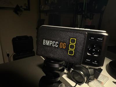 BMPCC OG Screen Cover - Blackmagic Design Pocket Cinema Camera OG