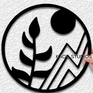 minimalistic mountains scenery wall art minimalist nature wall decor