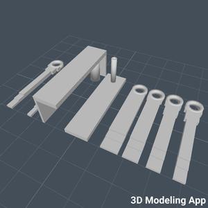 Tools in case