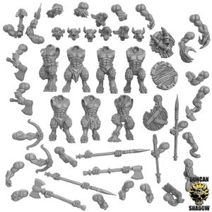 Beastmen Multipart Kit (pre supported)