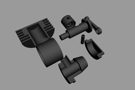 motor 1 cylindre