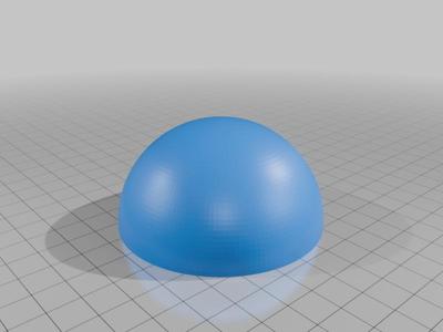 sphero 73 mm shell bottom