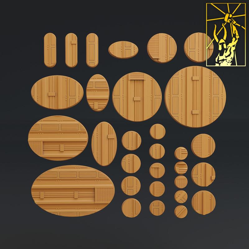 Cyber Forge Street Bases