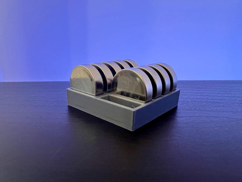 CR2477 battery storage / holder