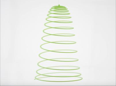 Customizable Hanging Spirals