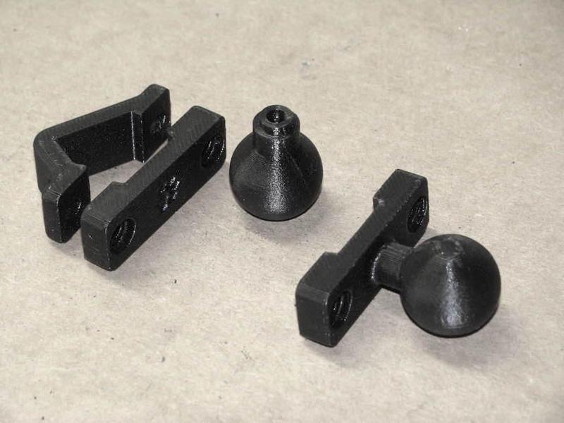 Ducati 1260 Multistrada Mirror Stalk Camera GPS Ball Mount