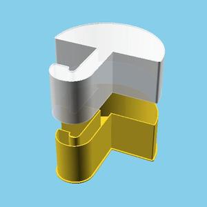 Umbrella (model 2), nestable box (v1)