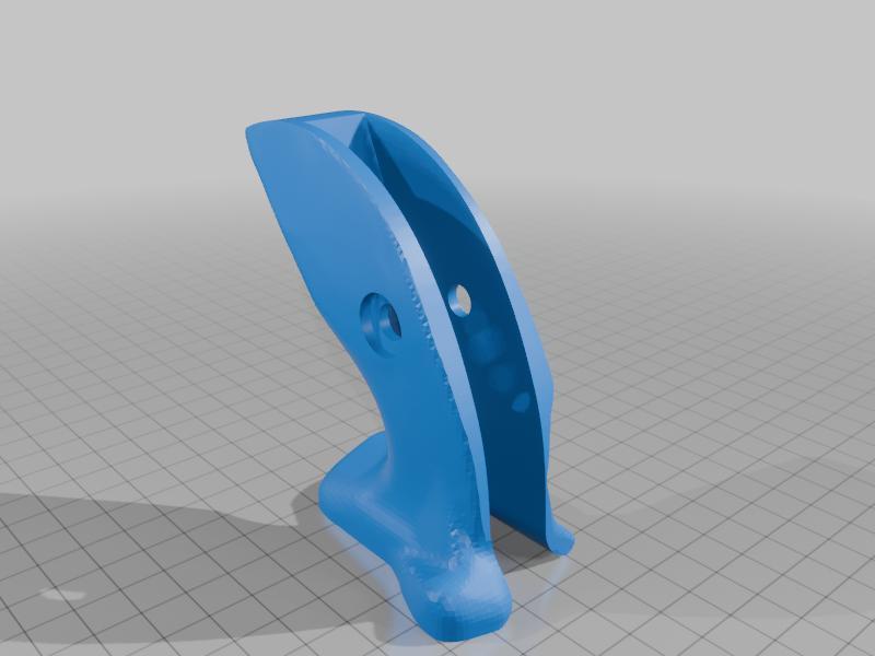 Archery-Grip: KSL for CXT Riser (3D scan)