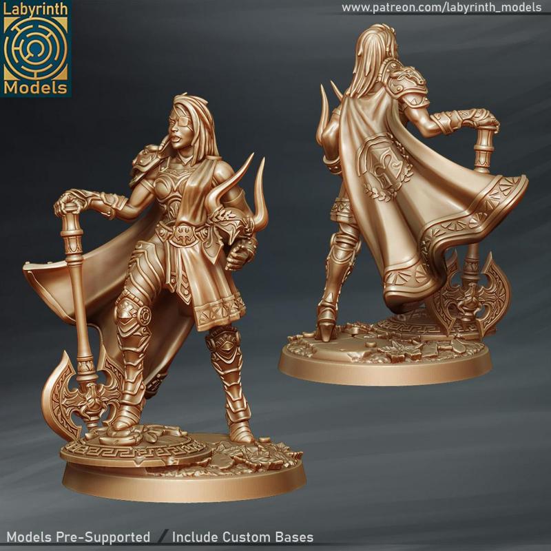 Amazon Daughter of Ares Champion - 32mm scale