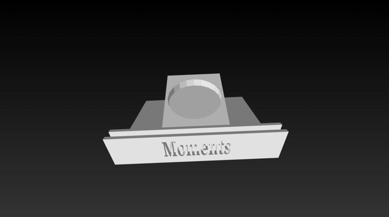 Litho stand with Electric Candle holder