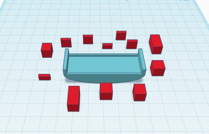 Bilding gravitation toy