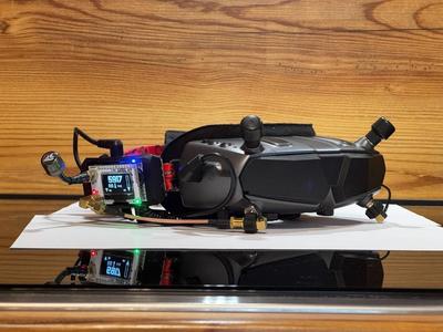 analog mod bay for uruav v3 adapter with hook