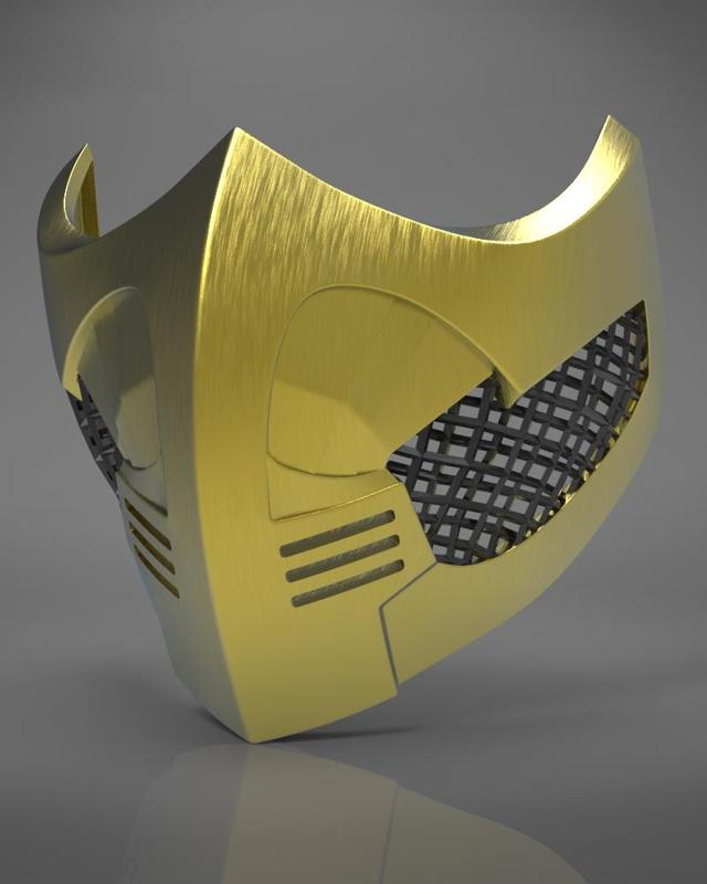 Scorpion's Mask - Mortal Kombat X