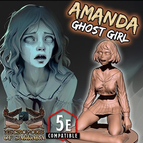 Amanda the Ghost Girl - Collectors Miniature