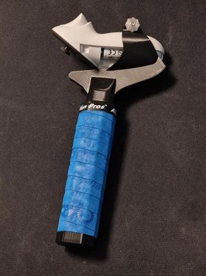 Remixed Tennis racket adapter for Quest 3 controller