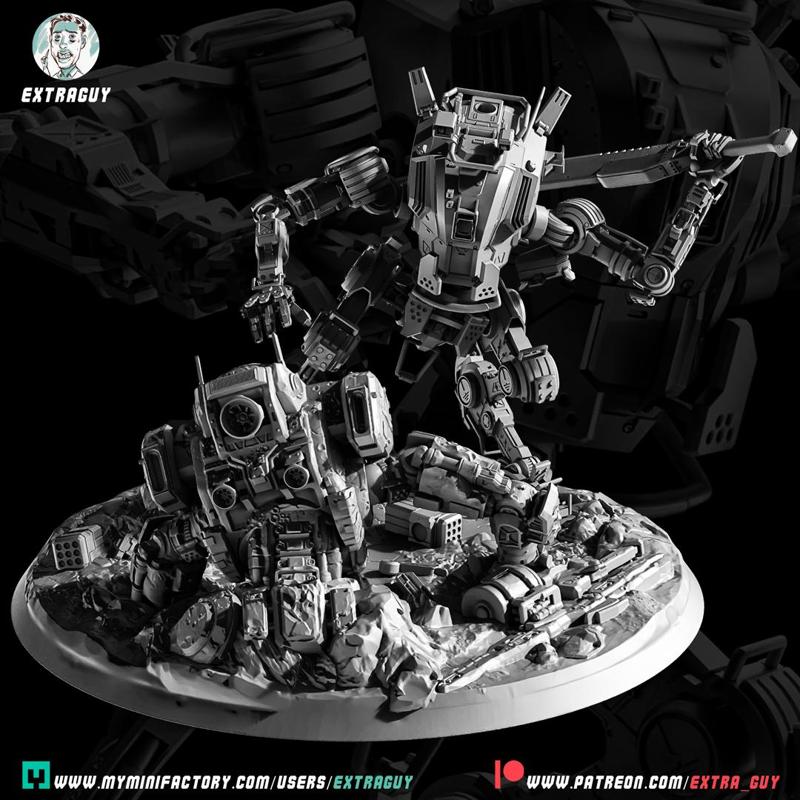 Blade Wielding Mech 75mm