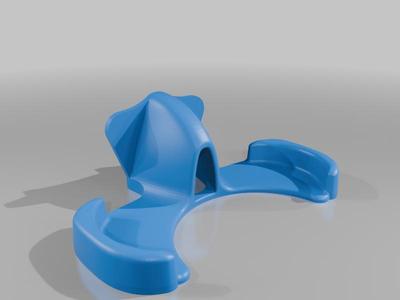 Ikea Skadis mount for VR headsets