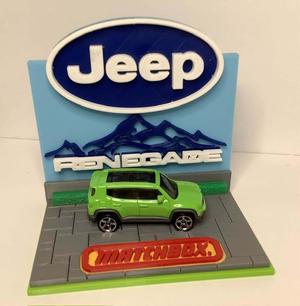 Jeep Renegade Matchbox Display