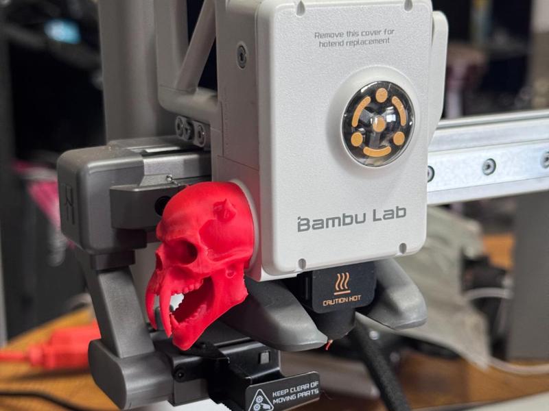 Mawguard – The FangedSkull Fan Cover for A1 & Mini