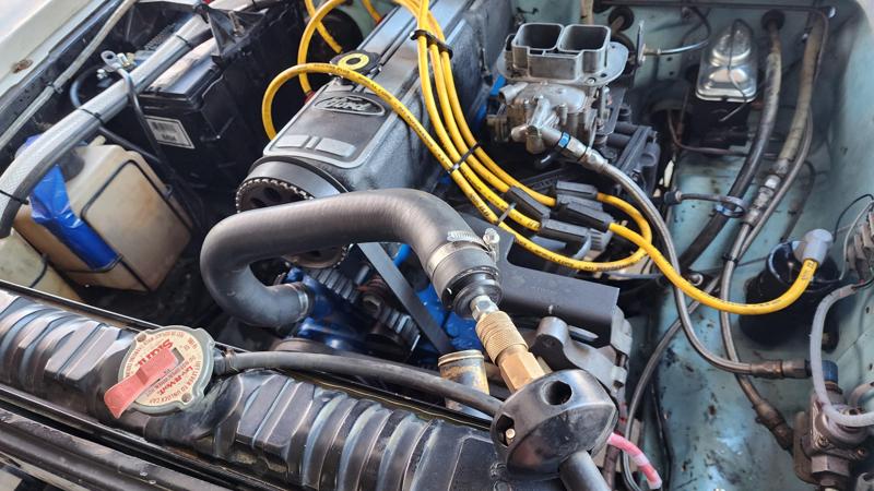 Radiator Flush & Plug Tools (1-1/4" ID Hose) For Ford 1.6L 2.0L 2.3L Pinto, Mustang, and others (V3)