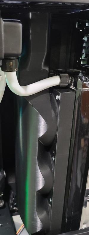 360mm x 120mm radiator exhaust