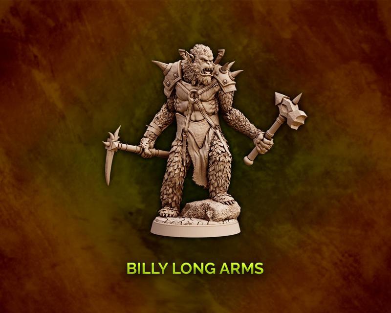 Billy Long Arms - Bugbear Fighter