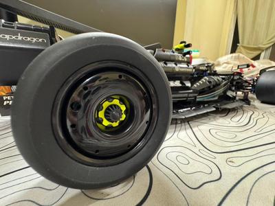 LEGO F1 Mercedes wheel cover