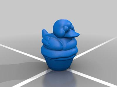 Cupcake ducky