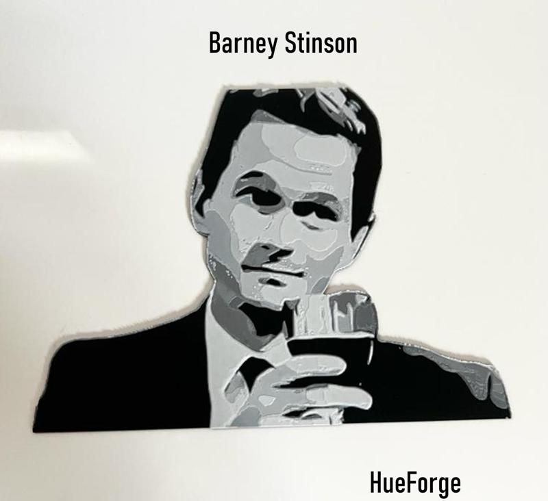 Barney Stinson | HueForge (How I Met Your Mother)