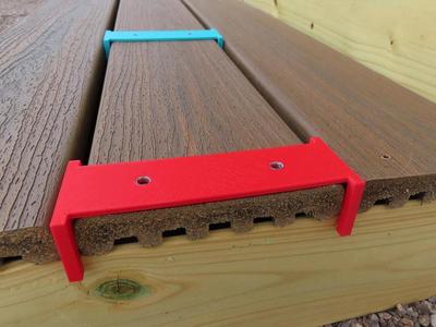 TREX Decking Jig for Spacing and Marking Screw Holes