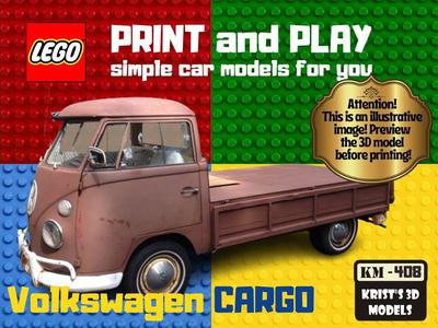 LEGO VOLKSWAGEN BUS CARGO