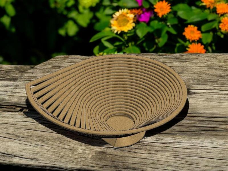 Spiral shell Bowl