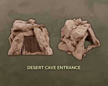 Desert Cave Entrance
