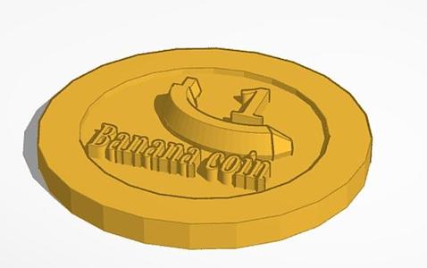 Banana coin $1