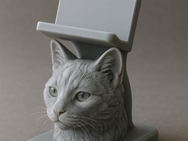 Phone stand - Statue Cat
