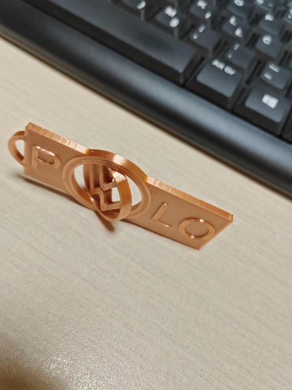 VW Polo keychain