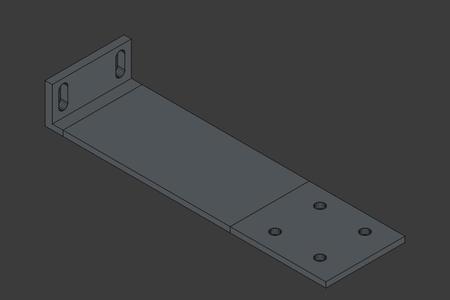 CRS326 1U Rackmount Bracket Extended