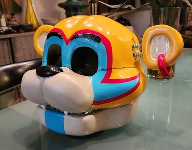 Glamrock Freddy Ears with Holes for Springs