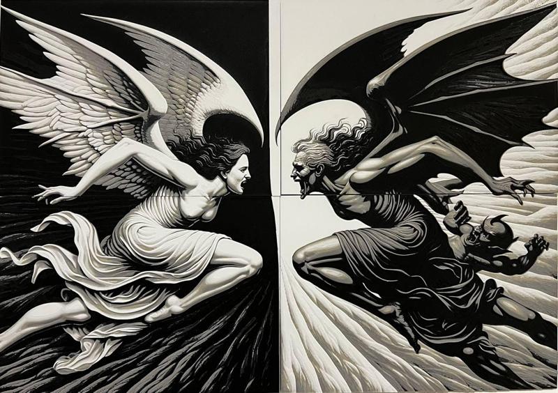 Good vs Evil [4 parts]