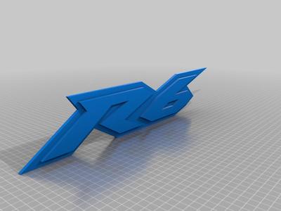 Yamaha R6 , logo 