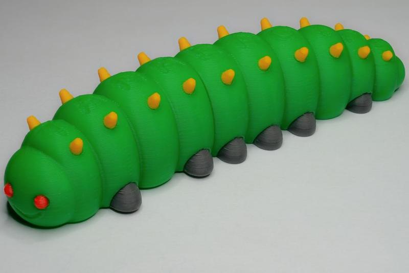 Colour Caterpillar geocache