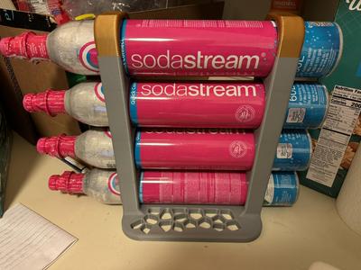 Sodastream Co2 Bottle Rack Extra Slot