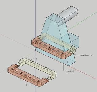 HAZET Tool Box Work Tray Key Ring 2