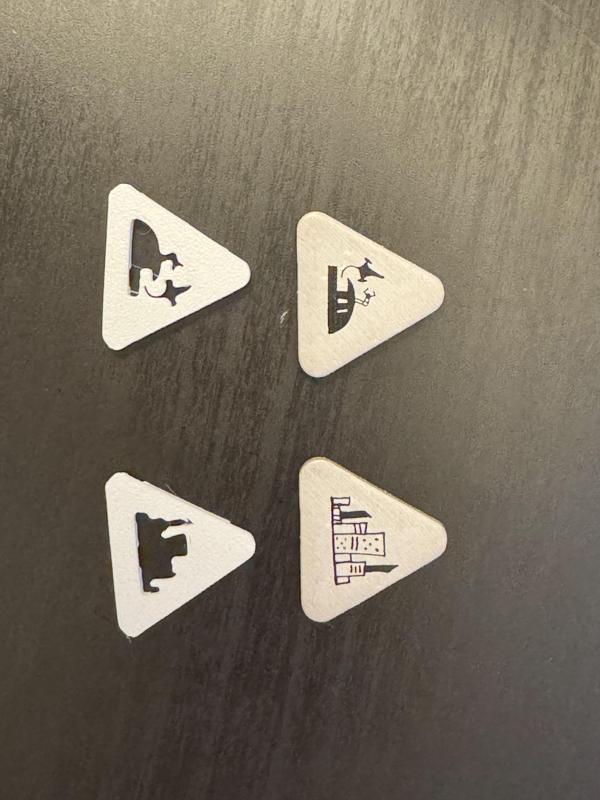 Arcs - City and Starport tokens