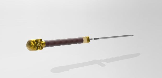 Spaceman Warrior Knife